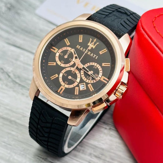 Stylish Maserati Modern Chronograph Luxury Watch - For Men